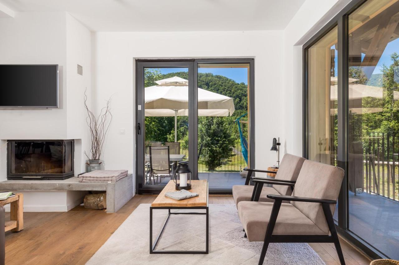 Modern Alpine Monsalbius Chalet Baske Ostarije Zewnętrze zdjęcie