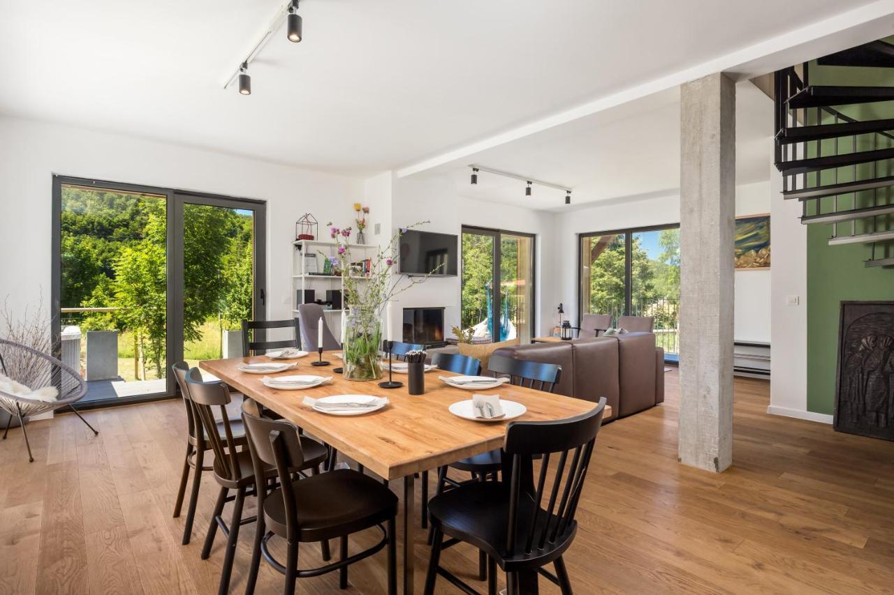 Modern Alpine Monsalbius Chalet Baske Ostarije Zewnętrze zdjęcie