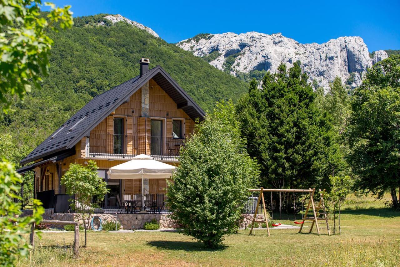 Modern Alpine Monsalbius Chalet Baske Ostarije Zewnętrze zdjęcie